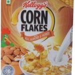 Kellogg's Corn Flakes with Real Almond and Honey with Iron Shakthi, 300g - Fast Shipping to USA & Canada