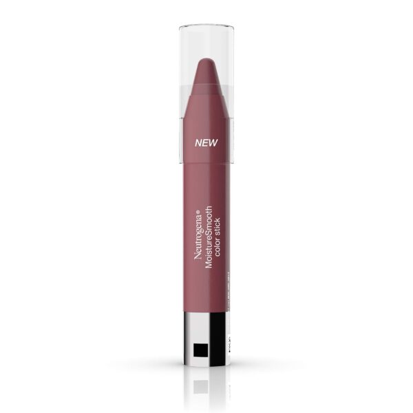 Neutrogena Moisturizing and Conditioning Shimmery, Sheer Smooth Color Lipstick with a Balm-Like Formula, Nourishing Shea Butter and Fruit Extracts, 120 Berry Brown, 011 oz - Fast Shipping to USA & Canada