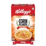 Kellogg's Cornflakes with Real Honey, 300 g - Fast Shipping to USA & Canada