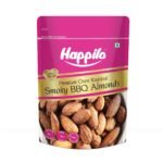 Happilo Barbeque Californian Almonds 200g, Super Healthy Crunchy Nuts, Non Fried, High Protein Dry Fruit - Fast Shipping to USA & Canada