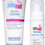 Sebamed Baby Rash Cream, 100ml & Sebamed Clear Face Foam, 50ml - Fast Shipping to USA & Canada