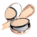 MARS Matte On Compact Powder With Applicator Puff | Flawless Matte Finish For Face Makeup | Absorbs Oil, Conceals, And Blurs Pores | Long-Lasting & Lightweight Formula | (8.0G) (03-Natural),All,Beige - Fast Shipping to USA & Canada