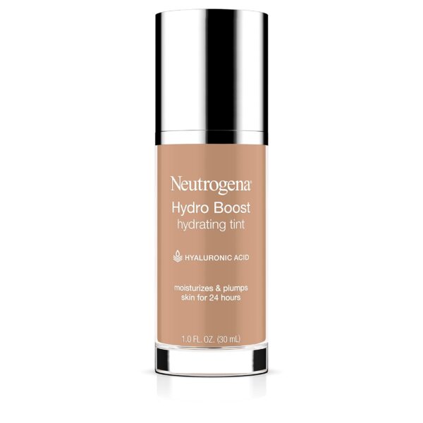 Neutrogena Hydro Boost Hydrating Tint with Hyaluronic Acid, Lightweight Water Gel Formula, Moisturizing, Oil-Free and Non-Comedogenic Matte Liquid Foundation - 40 Nude Color, 1.0 fl. oz Matte Finish - Fast Shipping to USA & Canada