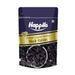 Happilo Premium Afghani Seedless Black Raisins, 250g - Fast Shipping to USA & Canada