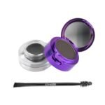 MARS Eyelove Multi Pods Gel Eyeliner & Eyebrow Powder With Dual Ended Brush | Smudge Proof & Water Proof | Long Lasting | Rich Pigmentation | Inbuilt Mirror for Touch-up (3.5gm) (Black) - Fast Shipping to USA & Canada