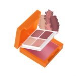Swiss Beauty Craze 2 in 1 Eyeshadow and Blusher Palette with mirror | With Matte and Shimmer highly pigmented Shades | Shade- Rose Party, 7g - Fast Shipping to USA & Canada