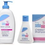 SebaMed Baby Body Lotion, For All Skin Types, 400 ml & Children?s Shampoo (50ml) - Fast Shipping to USA & Canada
