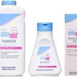Sebamed Baby Powder, 200g & Baby (Children) Shampoo 150ml & Baby Massage Oil, 150ml - Fast Shipping to USA & Canada