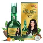 Kesh King Ayurvedic Oil for Hair Fall Control | Reduces Hairfall and Supports New Hair Growth | 21 Ayurvedic Herbs | 300ml - Fast Shipping to USA & Canada