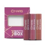 MARS Matte Box Set of 3 Lipsticks for Women | Long-Lasting | Smooth Finish | Moisturising | One Swipe Pigmentation | (3x3.2 gm) (02-Peaches & Nudes) - Fast Shipping to USA & Canada