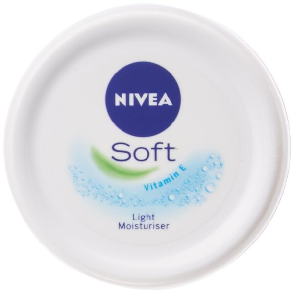 Nivea Soft Cream for Sun Protected Glowing Skin 100ml - Fast Shipping to USA & Canada