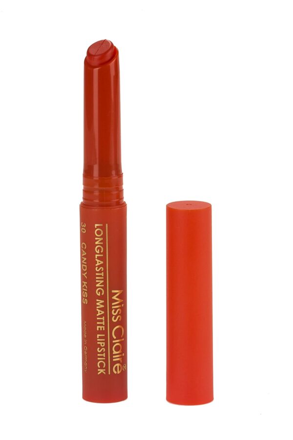 Miss Claire Longlasting Matte Lipstick, Candy Kiss 30, 2 g - Fast Shipping to USA & Canada