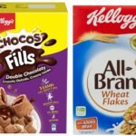 Kellogg's Chocos Fills | Double Chocolaty |Multigrain | High in Protein and B Vitamin| 0% Maida & All Bran Wheat Flakes, 440g - Fast Shipping to USA & Canada