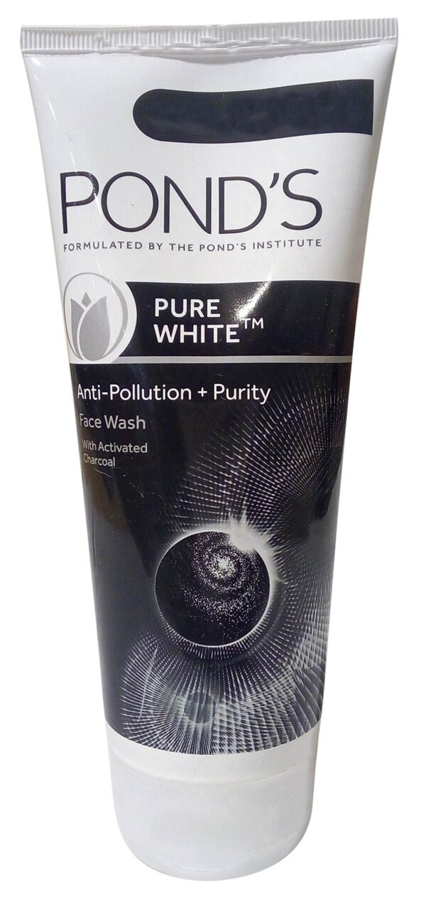 Pond's Pure White Face Wash - Anti Pollution, 200g Tube - Fast Shipping to USA & Canada