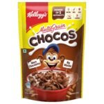 Kellogg's Multigrain Chocos, 385G | Multigrain Energy, More Chocolatey | No-Maida | Power Of 5 Nutrients Protein, Fibre, Iron, Calcium, Vitamins | Kids Breakfast Cereal - Fast Shipping to USA & Canada