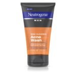 Neutrogena, Men Skin Clearing Daily Acne Face Wash with Salicylic Acid Acne Treatment NonComedogenic Facial Cleanser to Treat Prevent Breakouts, 150 millilitre (hfs-koi-zk-a3663) - Fast Shipping to USA & Canada