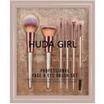 Huda Girl Premium Makeup Brush Set, Professional Beauty Makeup Brushes for Eye & Face (Pack of 6) - Fast Shipping to USA & Canada