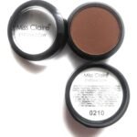 Miss Claire Single Eyeshadow Powder Shade No.0210, Brown Velvet & Shimmery Finish - Fast Shipping to USA & Canada
