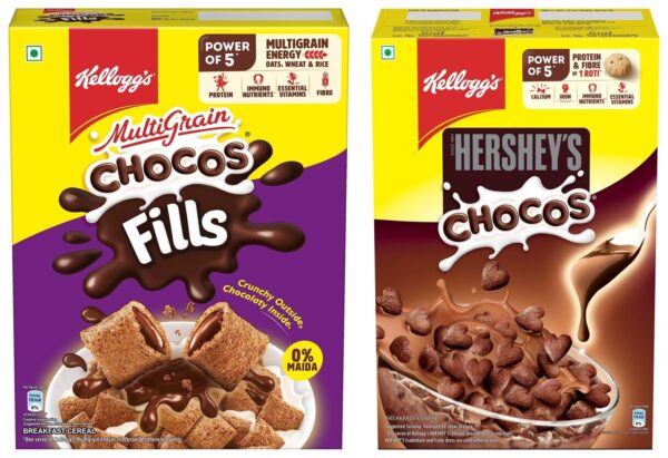 Kellogg's Hershey's Chocos, 325g Pack & Kellogg's Chocos Fills, 250g - Fast Shipping to USA & Canada