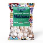 Happilo Premium Jumbo Fox Nuts (Phool Makhana) 100g, Healthy Snack Low Calorie Gluten Free and Vegan - Fast Shipping to USA & Canada