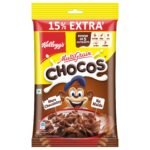 Kellogg's New Multigrain Chocos, 127G | Multigrain Energy, More Chocolatey | No-maida | Power Of 5 Nutrients Protein, Fibre, Iron, Calcium, Vitamins | Kids Breakfast Cereal - Fast Shipping to USA & Canada