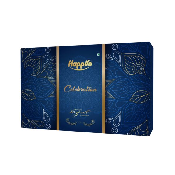 Happilo Dry Fruit Celebration Gift Box Nightingale 202g, Ideal for Festive Gifting, Pistachios, Nutmix, Party Snacks, Salted Almonds and Cashew, Trail Mix - Fast Shipping to USA & Canada