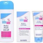 Sebamed Baby Body Lotion|Ph 5.5|Camomile & Allantoin| Dermatalogically tested| Sensitive skin & Sebamed Baby Rash Cream 100ml |Ph 5.5|Panthenol & Allantoin|Clinically testedBaby Sebamed Gentle Wash - Fast Shipping to USA & Canada