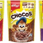 Kellogg's Chocos, With Protein & Fibre Of 1 Roti* In Each Bowl*, 385G Pack & Crunchy Bites, 375G Pack & Chocos Moons & Stars, With Whole Grain, 375G Pack - Fast Shipping to USA & Canada