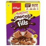 Kellogg's Chocos Fills 250g | Double Chocolaty, Anytime Snack | 3 Grains: Oats, Wheat & Rice, Protein Rich, 0% Maida - Fast Shipping to USA & Canada
