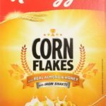 Kellogg's Corn Flakes, Real Almond and Honey, 650g (Extra 10%) - Fast Shipping to USA & Canada