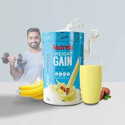 Patanjali Nutrela Weight Gain Powder - Fast Shipping to USA