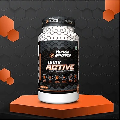 Patanjali Nutrela Sports Daily Active Capsule - Fast Shipping to USA