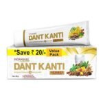 Patanjali Dant Kanti Dental Cream (Adv) 2x100-g - Fast Shipping to USA & Canada