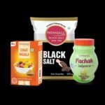 Combo- Kala Namak 250 gm+ Chaat Masala 100 gm+ Jaljeera 60 gm - Fast Shipping to USA & Canada