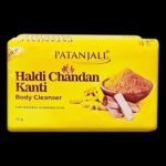 Patanjali Haldi Chandan Kanti Body Cleanser-(4x1) 75 G - Fast Shipping to USA & Canada