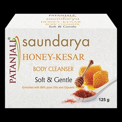 Saundarya Honey-kesar Body Cleanser - Fast Shipping to USA & Canada
