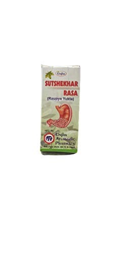 UNJHA'S SUTSHEKHAR RASA (SILVER COATED) 80 TABS (Pack of 2)