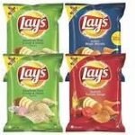 Lay's Potato Chips Family, 3 x 60 g - Fast Shipping to USA & Canada