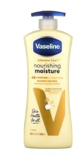 Vaseline Intensive Care Nourishing Moisture Lotion 600Ml - Fast Shipping to USA & Canada
