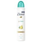 Dove Deodorant For Women, Antiperspirant Body Spray For Long Lasting Odour Protection, Skin Friendly Deo, Alcohol Free, Paraben Free, 250 ml (Pear & Aloe Vera) - Fast Shipping to USA & Canada - Image 2