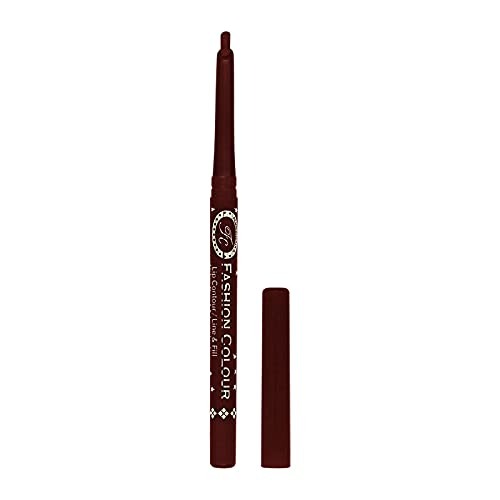 FASHION COLOUR Lip Liner | Lip Contour | Line & Fill | Waterproof | Long Lasting | Smudge-proof & Transferproof | Matte Finish | 10gm | Choco Chip - Fast Shipping to USA & Canada