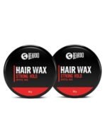 Beardo Stronghold Hair Wax, 50gm (Pack of 2) | Crystal Hair Wax | Hair Wax Men | Styling Wax | Glossy Finish | Shine | Strong Hold, Restylable Anytime, Easy Wash Off Hair Wax - Fast Shipping to USA & Canada - Image 2