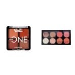 Glam 21 Little One 4-in-1 Eyeshadow Palette Ultra pigmented, |Little Lady-04 Blush Highlighter Palette Silky pigments for long lasting shimmer look suitable for all skin tone 24 gm - Amaze-02 - Fast Shipping to USA & Canada - Image 2