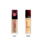 L'Oreal Paris Liquid Foundation, Oil Absorbing Formula, Transferproof, Heatproof and Long-lasting, Infallible 32H Fresh Wear, 140 Golden Beige, 30ml - Fast Shipping to USA & Canada - Image 3
