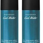 Davidoff Cool Water Body Spray for Men, 150ml (Pack of 2) - Fast Shipping to USA & Canada