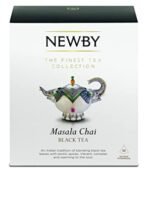 Newby Masala Chai Silken Pyramids | Concoction of Black Pepper, Clove, Ginger and Cinnamon | 10 Tea Bags, 25g - Fast Shipping to USA & Canada - Image 2