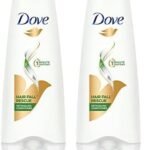 Dove Hair Fall Rescue Hair Conditioner with Sunflower Oil and Moisture Lock Technology, For Hair Fall Control and Silky, Smooth Hair, 175 ml (Pack of 2) - Fast Shipping to USA & Canada