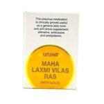 Unjhaa' Mahalaxmi Vilas Ras 30 tablets Gold