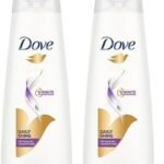 Dove Daily Shine Hair Conditioner with Nutritive Serum for Smooth & Shiny Hair, 335 ml (Pack of 2) - Fast Shipping to USA & Canada