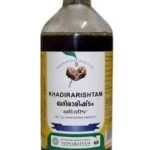 Vaidyaratnam Khadirarishtam 450ML with Free Pachak Methi